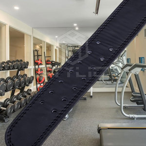 Cinturón de cuero para ejercicios de elevación Diseño de ajuste seguro Adecuado para gimnasio y entrenamiento diario - Product Image 6