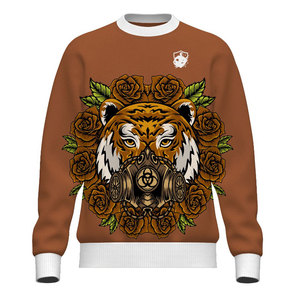 Sudadera Profesional Suave y Transpirable con el Mejor Proveedor, Logotipo Personalizado Impreso en Diferentes Tallas, Sudadera de Manga Larga con Cuello Redondo para Hombre - Product Image 1