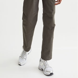 Customizable Logo <b>Men's</b> Streetwear Casual <b>Jeans</b> Zipper Style Cargo Pant with Straight Pattern Stacked Sweatpants - Product Image 2