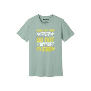 T-Shirt à Manches Courtes et Col Rond pour Homme, 100% Coton, Satin, Solide, Surdimensionné, Grande Taille, Sérigraphie DTG/DTF, 220GSM - Product Image 4