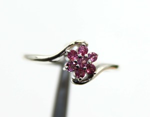 Anillo hecho a mano fino de Plata de Ley 925 con Pink Tour Maline Género de producto exquisito y único - Product Image 4