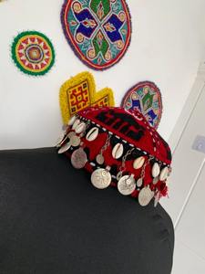 Barrette à cheveux traditionnelle afghane, faite à la main, ethnique, vintage, brodée, accessoires pour cheveux pour hommes et femmes, vente en gros - Product Image 1