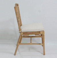 Chaise de loisirs empilable en rotin moderne de bonne qualité avec housse amovible pour la maison, le bureau, l'hôtel, le salon et la salle à manger
