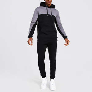 Survêtements de haute qualité pour hommes, vêtements de jogging d'entraînement, survêtement avec logo personnalisé pour hommes, ensembles de pantalons de survêtement à capuche - Product Image 5