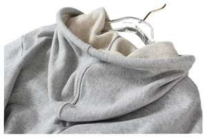 Sudaderas con Capucha Cortas Personalizadas al por Mayor de Alta Calidad para Mujer, con Logotipo Frontal, 100% Algodón Canvas Ecológico - Product Image 4