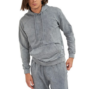 Nouveauté, vente en gros, fabricant, survêtement délavé à l'acide, vêtements décontractés, produit tendance, impression sur écran, survêtement délavé à l'acide pour hommes - Product Image 3