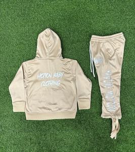 ชุดสเวตเตอร์มีฮู้ดลายผ้าฟรินซ์มีฮู้ดผ้าเกล็ดปลาขนาดใหญ่ออกแบบได้ตามต้องการสำหรับ3D สำหรับฤดูหนาว - Product Image 3