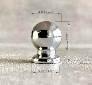 Elegant Antique Round Knob <b>Pull</b> Cabinet Drawer <b>for</b> <b>Home</b> Dresser Door Cabinet Furniture Decorative Kitchen Wardrobe Handle Knobs - Product Image 2