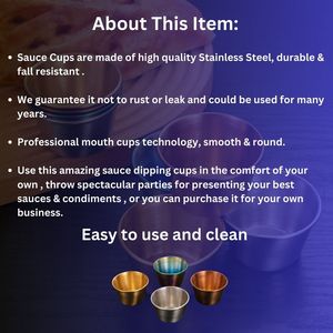 Modern Design Mini Round Tray Small Stainless Steel Bowl for Soy Sushi Dipping Silver Condiment for Restaurant Hotel Use - Product Image 3