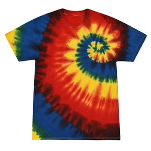 T-shirt multicolore Tie Dye pour hommes, nouvelle mode, bonne qualité, couleur, t-shirt pour hommes, col rond, manches courtes, Logo personnalisé, t-shirt pour hommes - Product Image 1