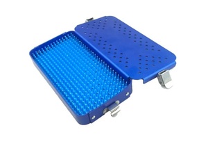 Contenedor Microvascular Barishan Medical de 19x10 cm, Fuente de Alimentación Manual, Instrumento Microquirúrgico de Esterilización Hecho de Metal Aluminio - Product Image 5