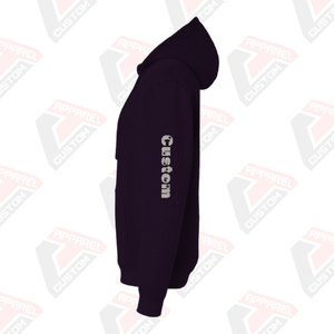 Personalizable Lavado Ácido Pullover Capucha Lentejuelas Decoración de Algodón de Alta Calidad para Mujeres Hombres Tallas Grandes Invierno Logotipo Personalizado Imprimir - Product Image 3