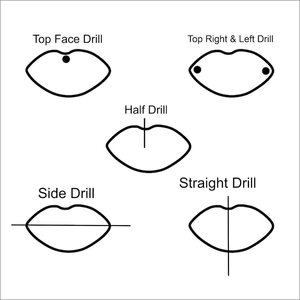 Hot Pink Calcedonia Tallada Lip Shape Beads 14x8mm Natural Pink Lips Gemstone Red Lips Charm Beads - Product Image 6