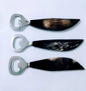 Abridor de Botellas Vintage con Mango de Cuerno de Búfalo, Herramienta de Cocina Única Hecha a Mano, Sacacorchos y Abridores, Regalo de Inauguración de Casa - Product Image 6