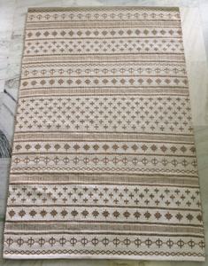 Modern Indian Reversible Flat Woven Decorative Carpet <b>Door</b> Mats Washable for Home Use - Product Image 1