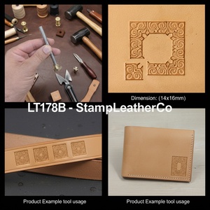 LT178B Tampon en cuir avec bordure et coin pour l'artisanat du cuir - Product Image 1