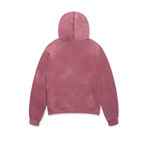 Sweat à capuche personnalisé avec poche latérale pour hommes prix de gros haute qualité décoloré par le soleil Sweat à capuche lourd sur mesure avec poche latérale - Product Image 4