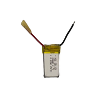 281321 3.7V 60mAh Batterie au lithium polymère rechargeable ultra-petite 2.8x13x21mm 500 cycles pour appareils portables et mini-dispositifs - LithoTop