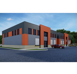 Nhà kho cách nhiệt tốt Xây Dựng Nhà chứa máy bay đúc sẵn với thiết kế đẹp - Product Image 1