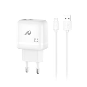 ENJOY 3A DUAL USB CARGADOR iphone YTC-09IP PD Chargeur adaptateur pour chargeurs de téléphone portable pour appareils Type-C - Product Image 1