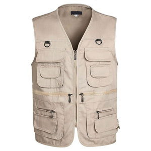 Gilet de travail robuste pour hommes fabriqué avec un tissu solide et des coutures renforcées idéal pour les environnements difficiles - Product Image 1
