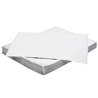 Feuilles de papier d'aluminium pour hamburger de qualité alimentaire avec logo personnalisé Feuilles de papier thermique à isolation stratifiée pour hamburger en nid d'abeille