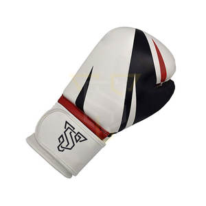 Guantes de Boxeo de Cuero Profesionales Hechos a Medida de 8oz y 12oz para Adultos, Agarre de Alta Calidad, Diseño de Logotipo Personalizado, Ligeros y Ajustables - Product Image 4