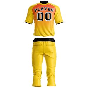 Uniformes de béisbol transpirables de alta calidad personalizados 2023, ropa deportiva de nuevo diseño con impresión personalizada - Product Image 3