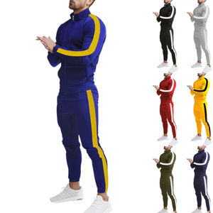 Survêtements pour hommes sur mesure en gros, vêtements de sport de haute qualité, vêtements de sport tendance, confortables, respirants, durables, veste - Product Image 2