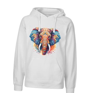 Fabricant de sweats à capuche en molleton surdimensionnés en coton 100% imprimés sur mesure pour l'hiver - Product Image 1