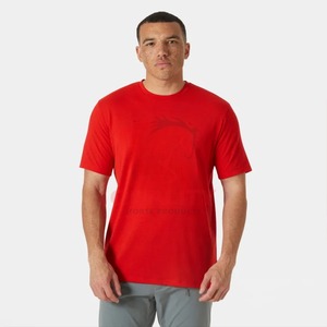 เสื้อยืดผ้าฝ้ายเฮฟวี่เวทพรีเมี่ยมพิมพ์ลายโลโก้เสื้อสตรีทแวร์ - Product Image 1