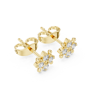 GRA Certificate S925 <b>Silver</b> Inlaid White Moissanite <b>Hoop</b> <b>Earrings</b> for Women Daily Wear Jewelry - Product Image 5