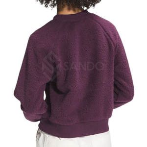 Sudaderas ligeras de lana Sherpa para mujer, ropa informal transpirable y cómoda para mujer, sudadera de lana Sherpa - Product Image 2