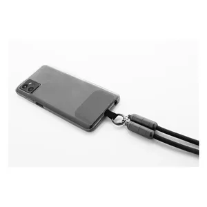 "Sustainable 60W RPET Promotional Charging <b>Lanyard</b> for Gadget" - Product Image 3
