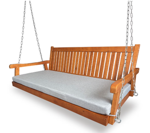 Lit suspendu d'extérieur en bois massif (suspendu / robuste) - Product Image 6