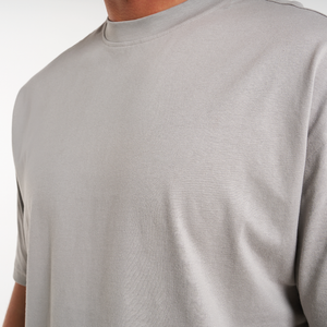 New Design Wholesale 100% Custom Organic Cotton <b>Mens</b> Oversized T-<b>Shirts</b> Premium Bulk Blank Drop Shoulder <b>Short</b> In <b>White</b> Color - Product Image 4