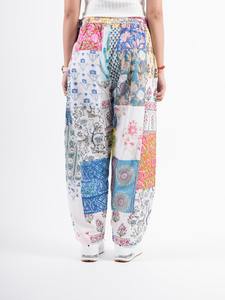 Pantalones harén de retazos con bolsillos para todas las estaciones, venta al por mayor, pantalones de verano para mujer y hombre, pantalones de Festival, ropa de mujer - Product Image 6