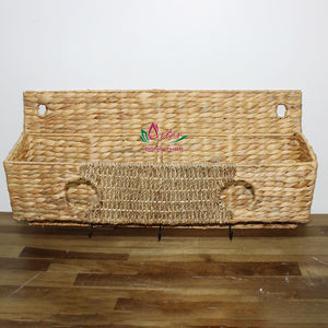 Artex Dong Thap Factory Porte-revues en jacinthe d'eau fait à la main Organisateur de stockage décoratif pour café et bureau - Product Image 5