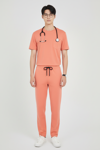 Lightweight Design Medical Scrubs <b>Sets</b> Reinforced Seams Custom Packaging Quick-Dry Jogger Scrub Pants <b>Doctor</b> Scrubs Uniform - Product Image 4