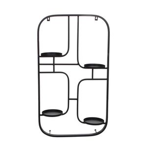 Portavelas metálico funcional para uso práctico y decorativo en hogares, cafeterías y salas de meditación - Product Image 2