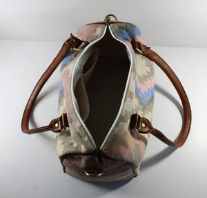 Bolso de hombro tejido hecho a mano de algodón con estampado Kelim para mujer, bellamente cosido para compras de mujer, género de embragues de viaje - Product Image 4
