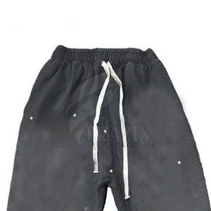 Pantalones de chándal acampanados de material de alto fabricante, Etiqueta Privada, diseño propio, pantalones de chándal acampanados de nuevo estilo para hombres - Product Image 3