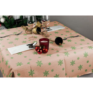 Eco Nature Mantel Plegable 100x100cm con Estampado Estrella Verde 1/8, Eco Nature, 250 Unidades, B2B - Product Image 1