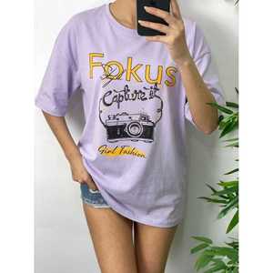 Camiseta Fokus - Morada - Product Image 1