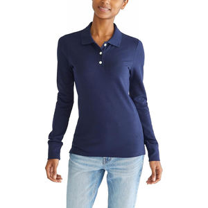 Nueva Camiseta Deportiva de Golf 2026 al por Mayor Personalizada para Mujer, Diseño con Logotipo Personalizado, Manga Larga, Ecológica, de Secado Rápido e Informal - Product Image 1