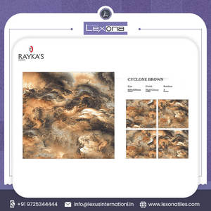 Azulejo de suelo de porcelana de estilo moderno brillante de 600*600mm más vendido para el hogar 5mm de espesor para uso interior - Product Image 2