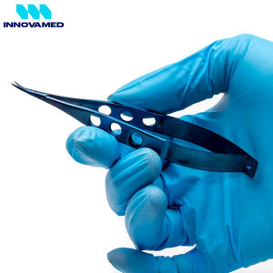 Tijeras de microprecisión de 11,5 cm, punta fina, acero inoxidable, calidad superior, comodidad manual, microtijeras de resorte - Product Image 4