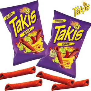 סיטונאי Takis פואגו 70g הטוב ביותר אלה התגלגל טורטייה שבבי/Takis כחול חום 114g