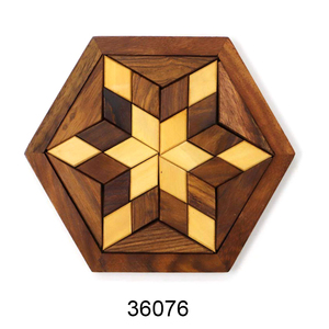 Regalos personalizados a mano, rompecabezas cuadrado de madera, juego de madera Natural, juego de interior, rompecabezas para la venta, rompecabezas hecho a mano de madera - Product Image 3