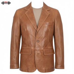 Chaqueta de Cuero para Hombre, Estilo Bomber, de Invierno, Fabricada en Fábrica, Precio Económico, Alta Calidad, Cuero PU, Impermeable, Cortavientos, Transpirable, Personalizable - Product Image 4